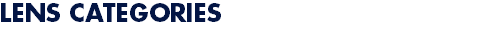 LENS CATEGORIES